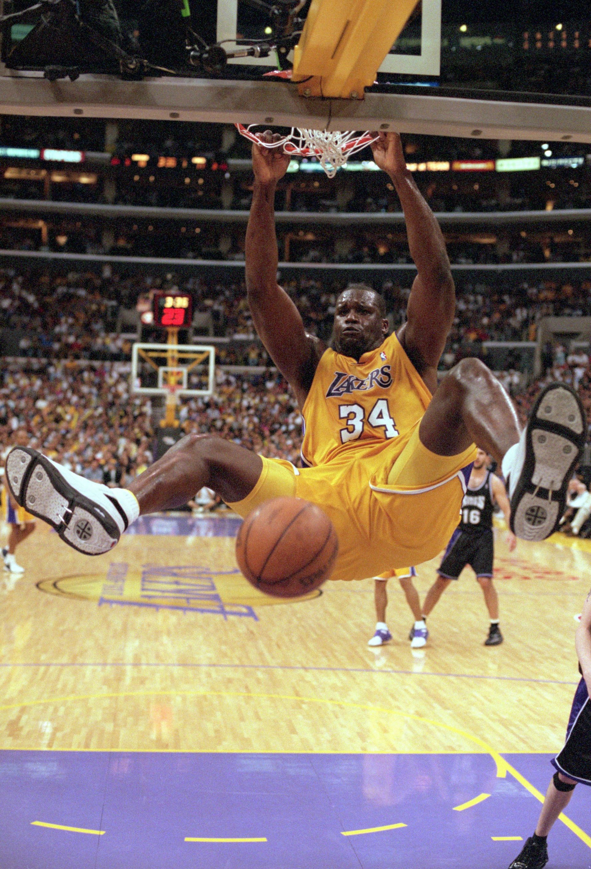Shaquille O'Neal was one of the most explosive centers in the league