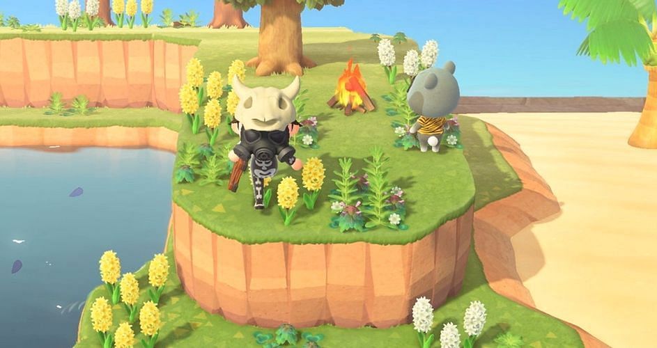 Mystery Islands often have villagers on them and they can move to the island (Image via Nintendo)