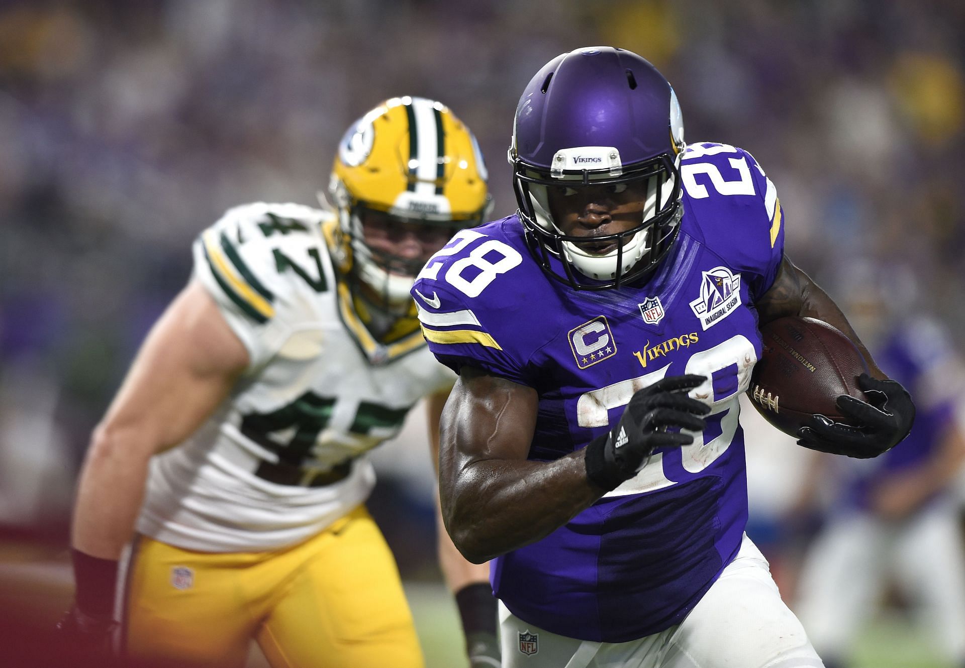 Minnesota Vikings running back Adrian Peterson