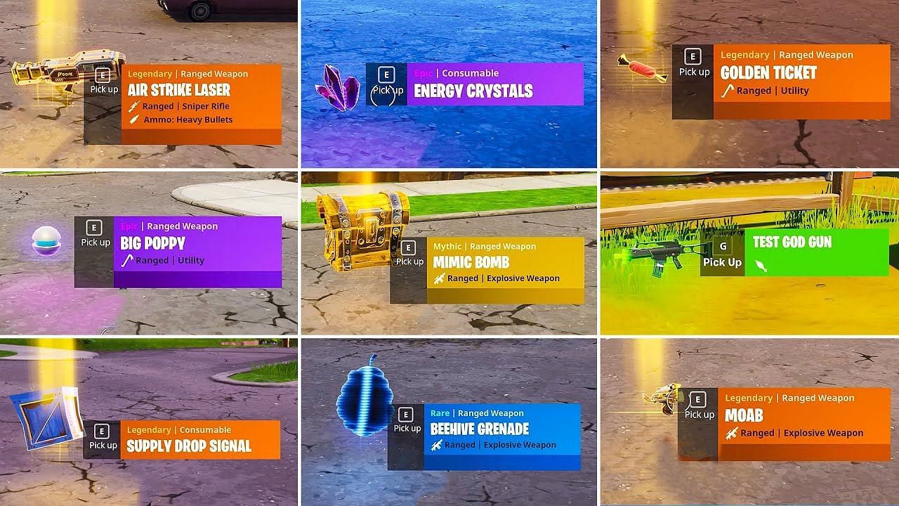 Find out which unreleased item or weapon in Fortnite is worth being added to the game in the upcoming seasons in Chapter 3 (Image via YouTube/ Zylaz)