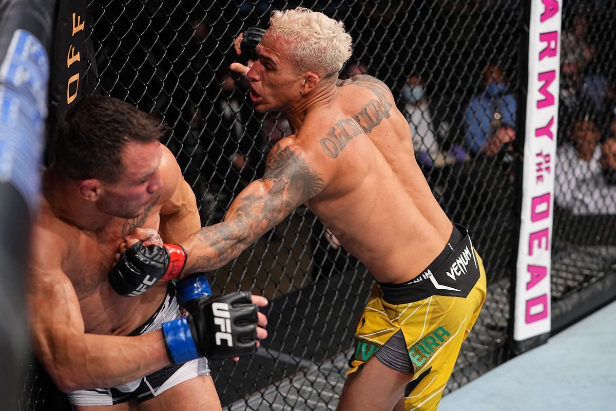 Charles Oliveira&#039;s striking now seems as dangerous as his submission game