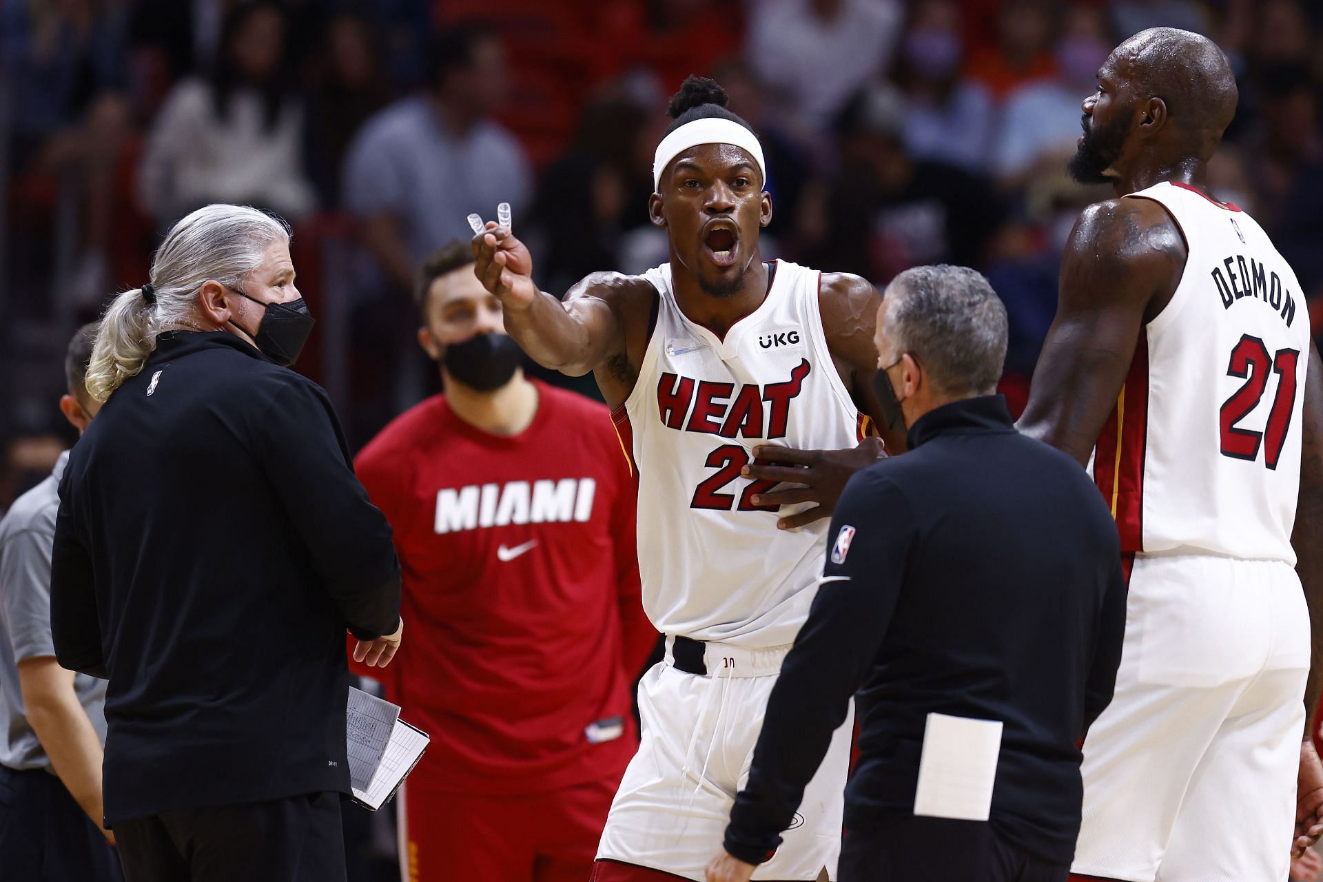 Jimmy Butler is listed as questionable for Miami Heat&#039;s game against the Orlando Magic.