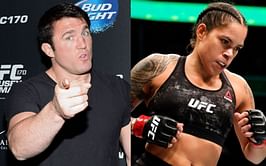 "A 100% mental beating" - Chael Sonnen believes Amanda Nunes 'quit' during Julianna Pena's submission hold at UFC 269