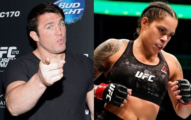"A 100% mental beating" - Chael Sonnen believes Amanda Nunes 'quit' during Julianna Pena's submission hold at UFC 269