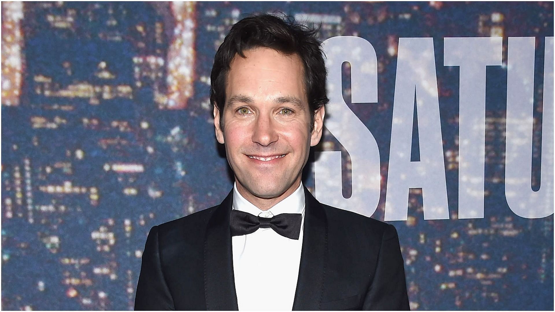 Paul Rudd is the host of the latest episode on Saturday Night Live (Image by Gary Gershoff via Getty Images)