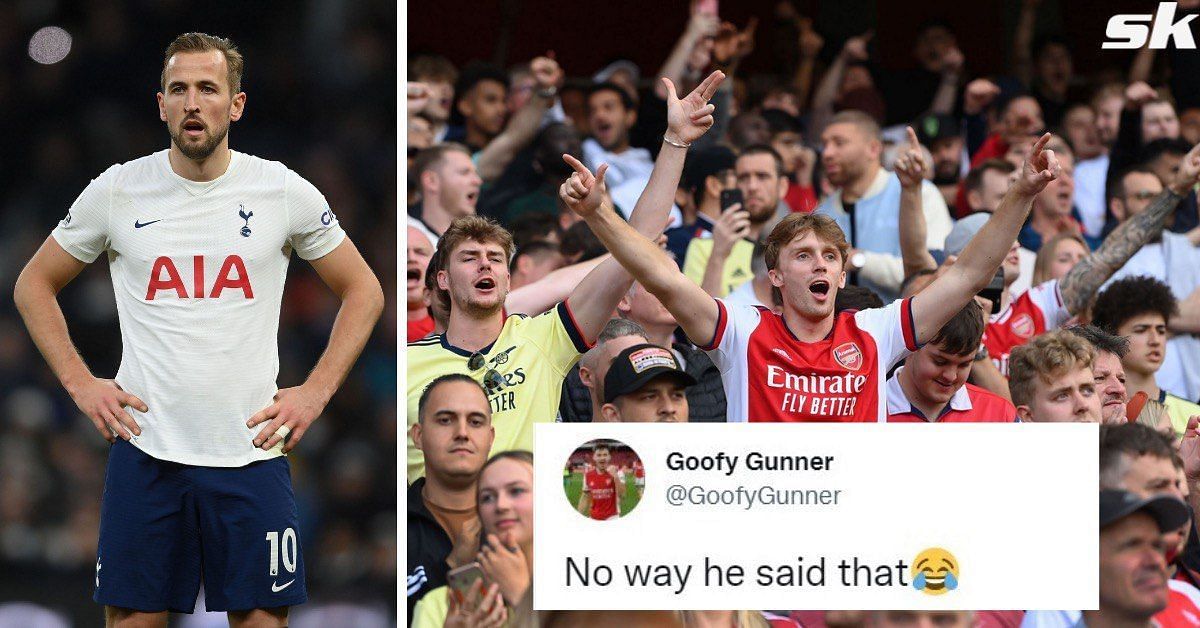 Arsenal fans mock Harry Kane for his comments after Liverpool draw