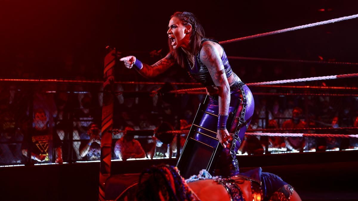 Mercedes Martinez performing in WWE NXT