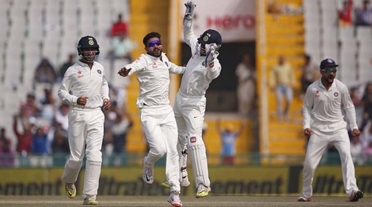 India won the Mohali Test by 108 runs.