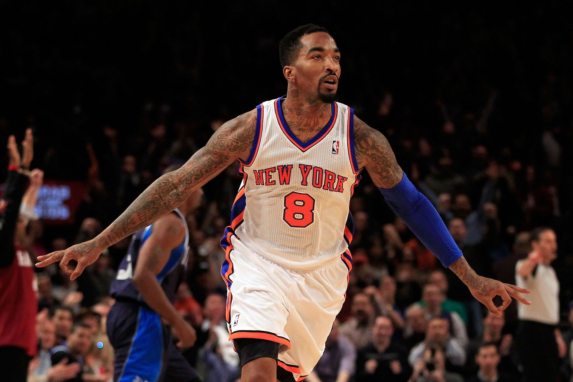 J.R. Smith during his New York Knicks days