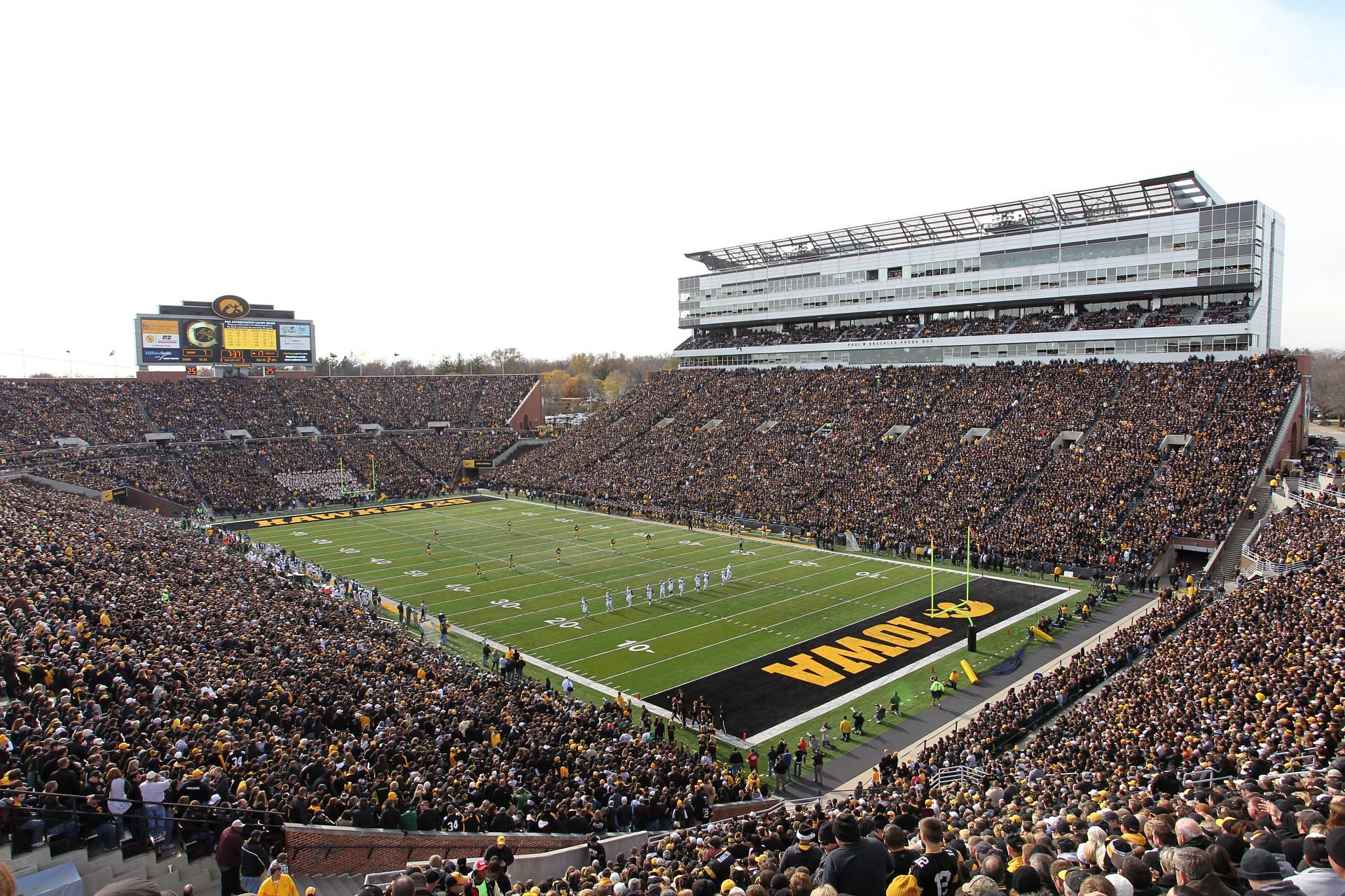 Kinnick Stadium hosts an Iowa football game in 2011 (Photo: Getty)