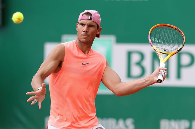 Rafael Nadal back in training, says he is working on his fitness "step by step"