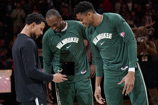 “The best dunk Khris has ever made was on Jimmy Butler” - Giannis Antetokounmpo talks about Khris Middleton’s best dunks, ask teammates to Google the dunk on Jimmy Butler