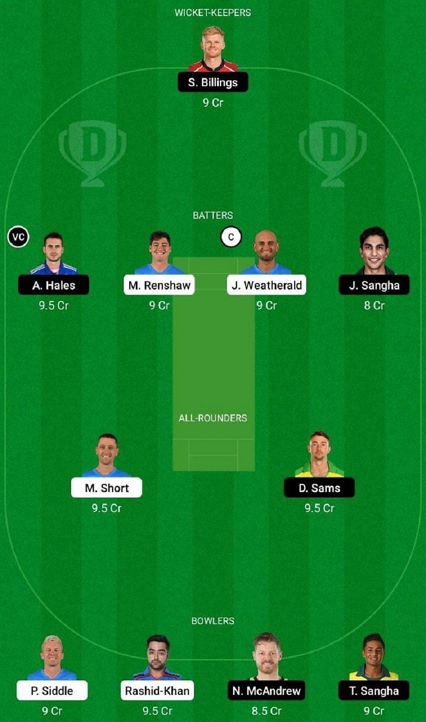 STR vs THU Dream11 Fantasy Tip #1