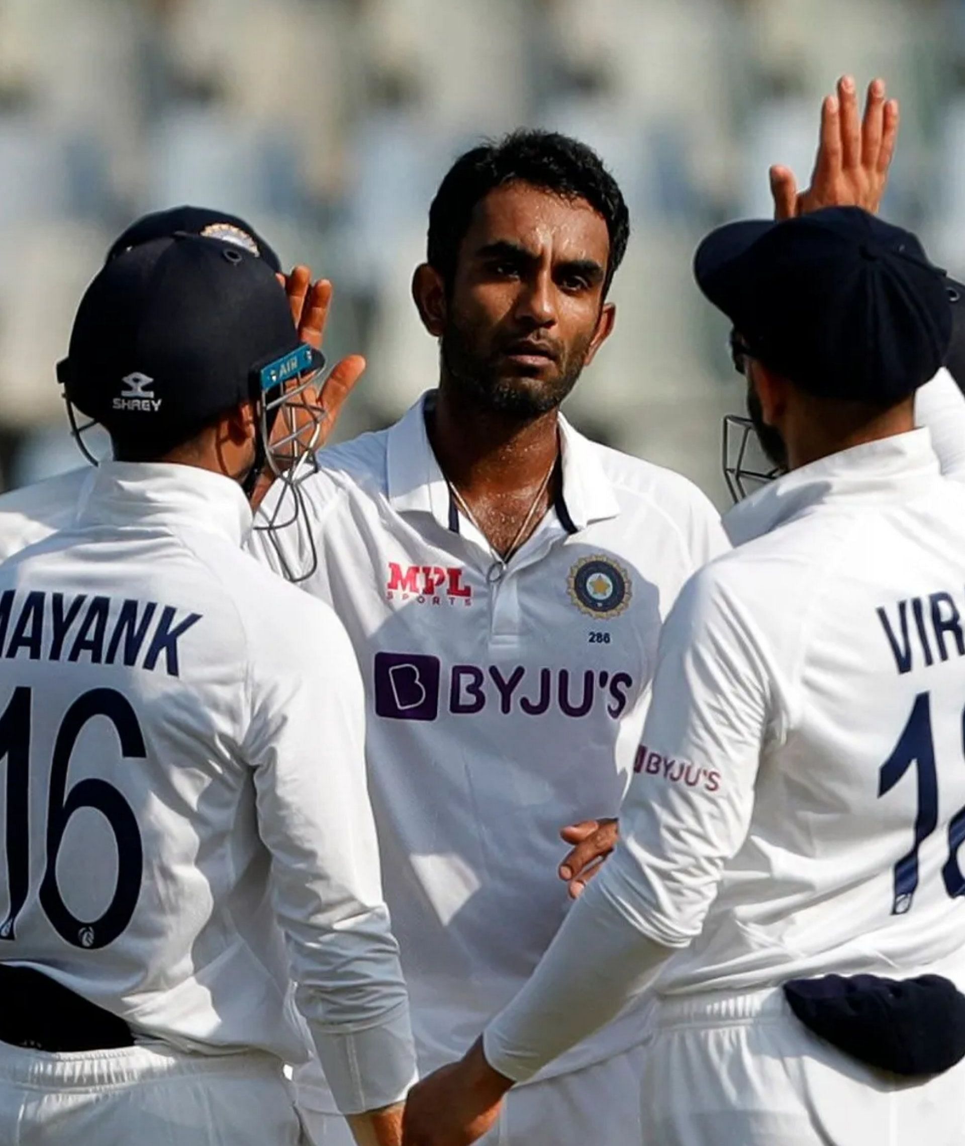 Jayant Yadav took four wickets in New Zealand&#039;s second innings [Picture Courtesy: BCCI]