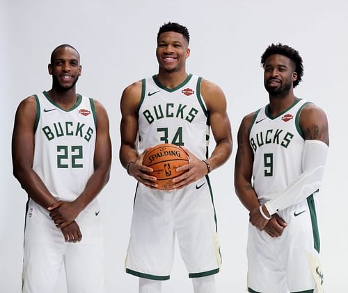 Wes Matthews (#9) was a big part of Milwaukee Bucks' success in his 2019-20 season. [Photo: Milwaukee Journal Sentinel]