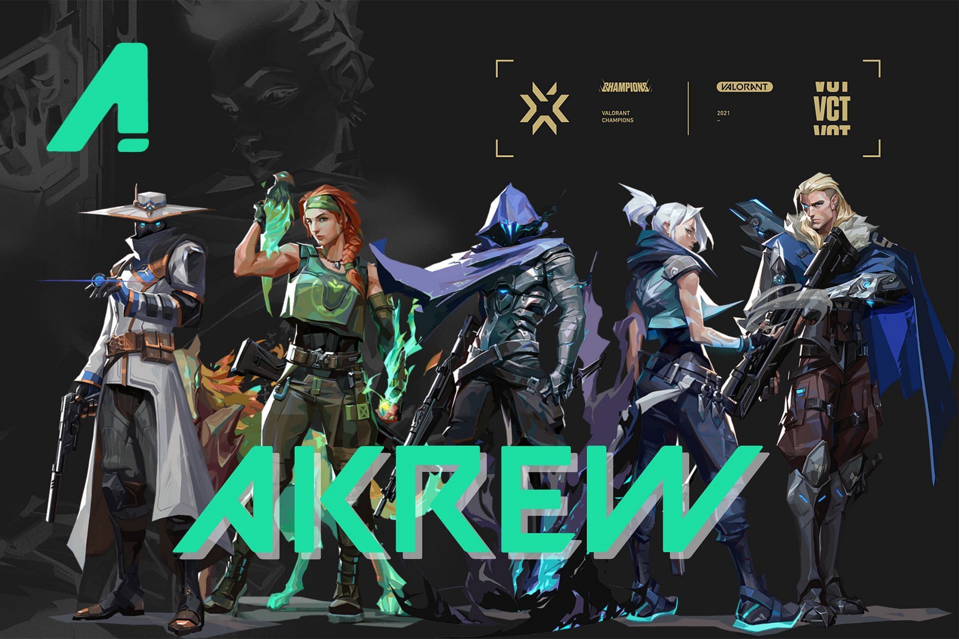 Akrew Esports prepare for VCT 2022 (Image via Sportskeeda)