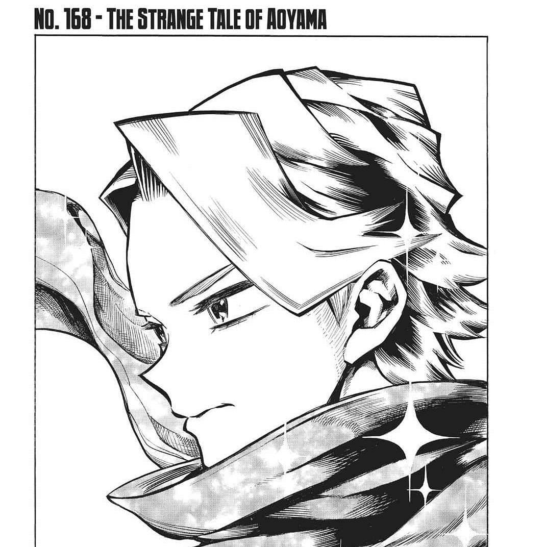 Aoyama on chapter 168 (image credit: Shonen Jump)