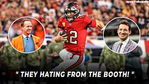 "They hating from the booth!" - Tom Brady calls out Tony Romo & Peyton Manning for calling him slow