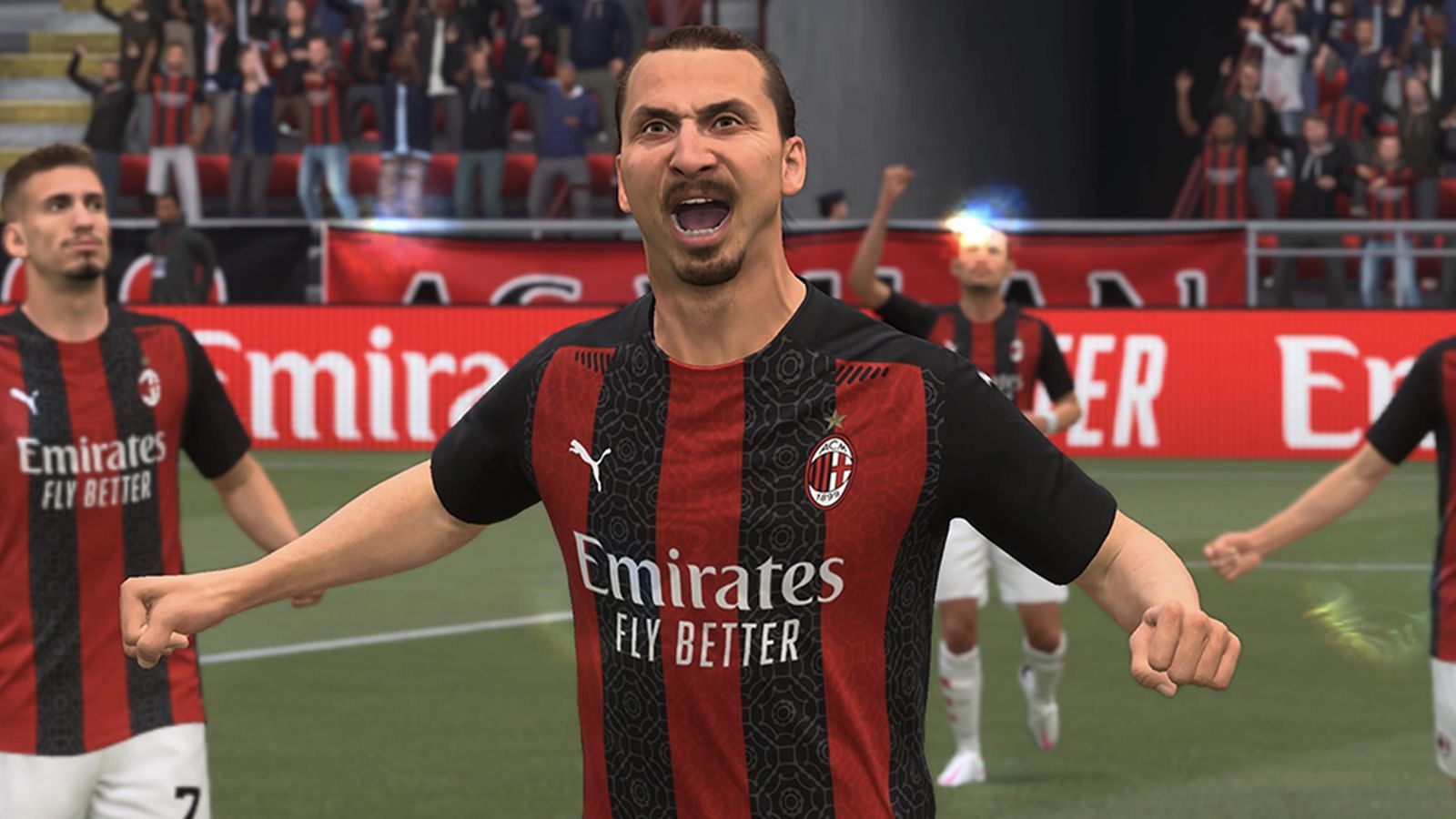 The Winter Wildcards item of Zlatan Ibrahimovic in FIFA 22 is shockingly good (Image via FIFA 22)