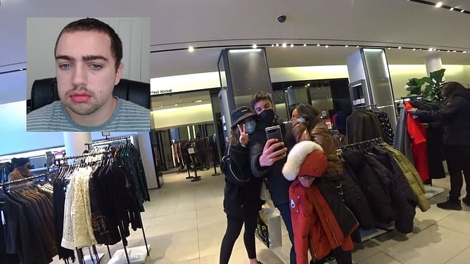 "$20? Deal": Mizkif hilariously reacts after losing bet on predicting actions of stranger talking to Pokimane