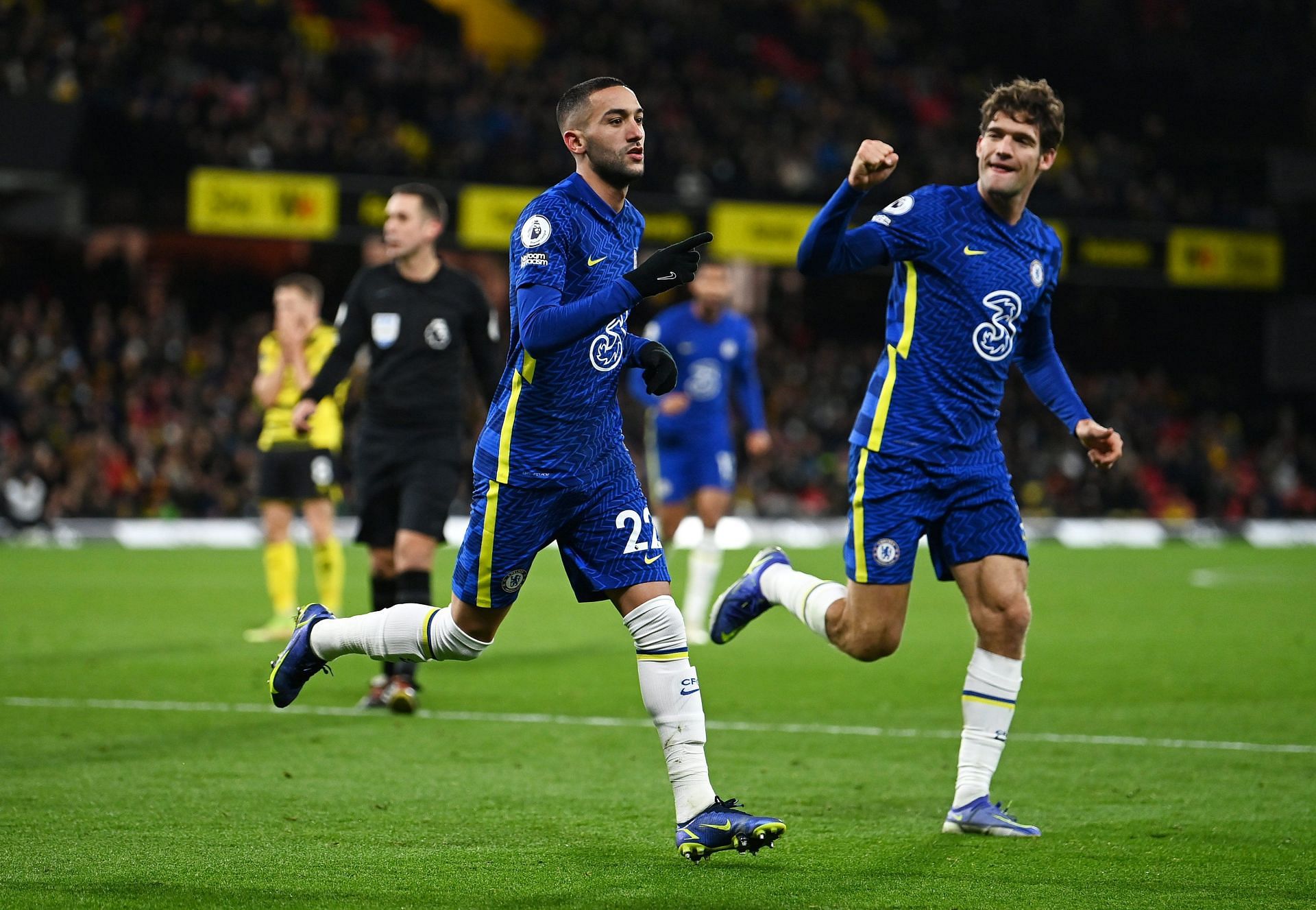 Chelsea recently defeated Watford 2-1 in the Premier League