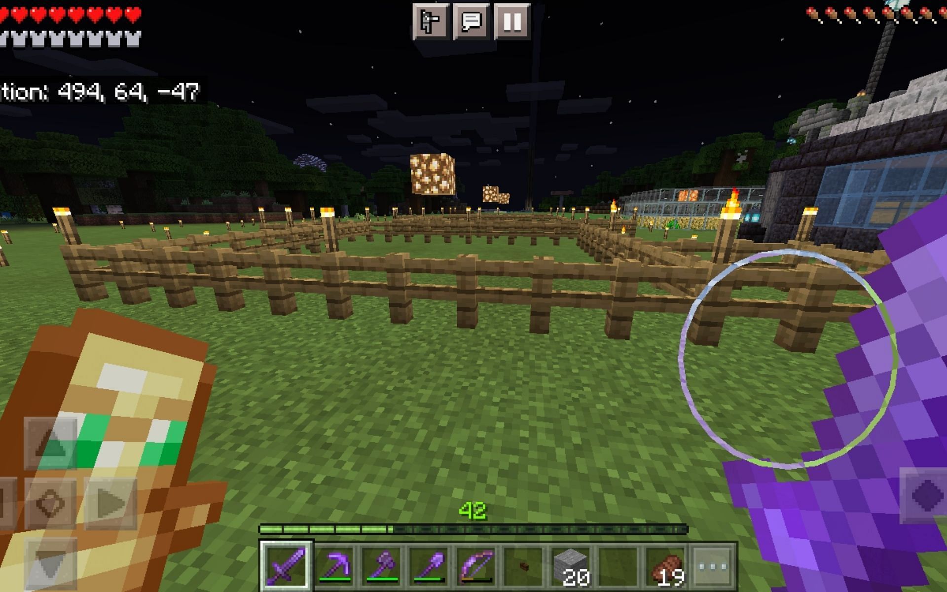 Animals disappear while in captive (Image via Mojang)