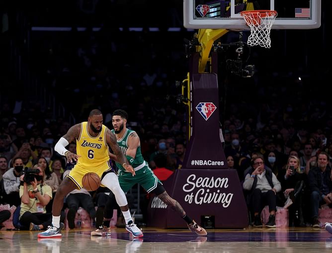"Is Steph the league MVP? He might be! Is he as good as LeBron? Nope!" - Nick Wright rubbishes 'Father time' claims for LeBron James while comparing his form to Steph Curry