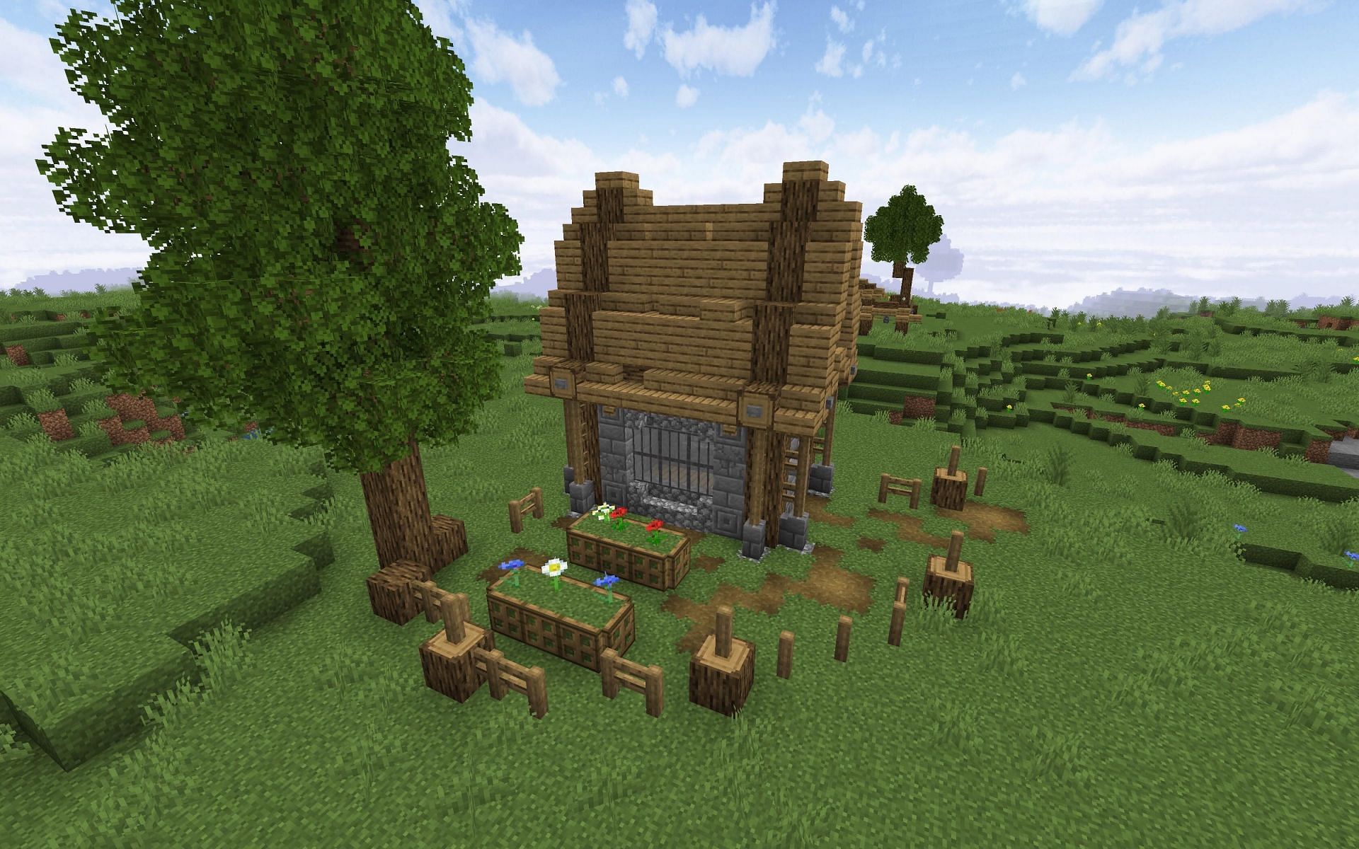 Plains biomes have endured in popularity dating back to Minecraft&#039;s alpha and beta days (Image via Mojang)