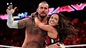 CM Punk responds to AEW couple challenging AJ Lee to a Mixed Tag Team match, says his wife would want to get into "stupid shape" if it happened