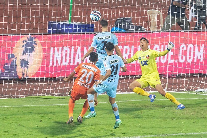 FC Goa and Hyderabad FC settle with a point (Image Courtesy: ISL)