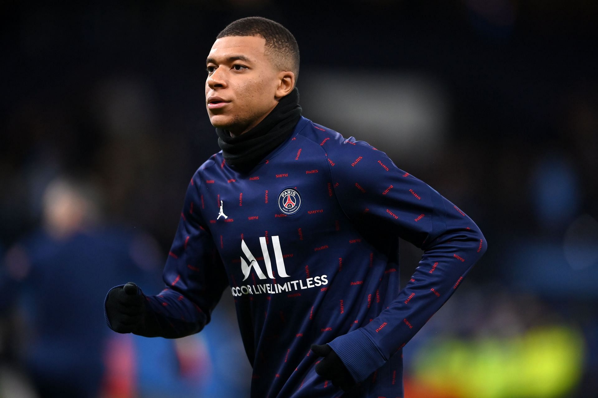 2021-22 PSG**Paris St Germain**UCL Fourth Shirt MBAPPE#7 Official Player  Issue Name Number Set