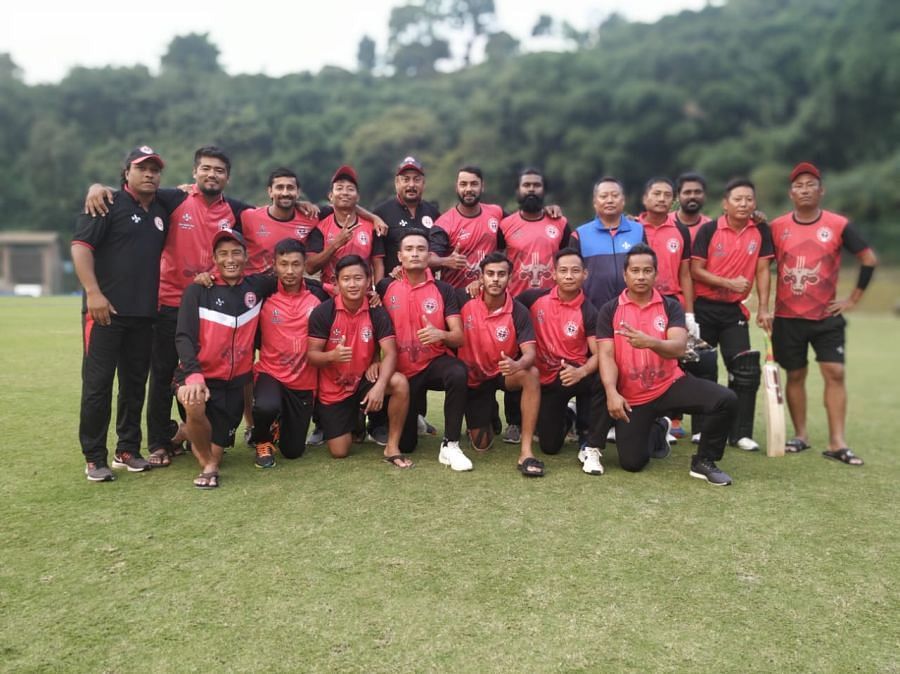 Nagaland Cricket Team Photograph