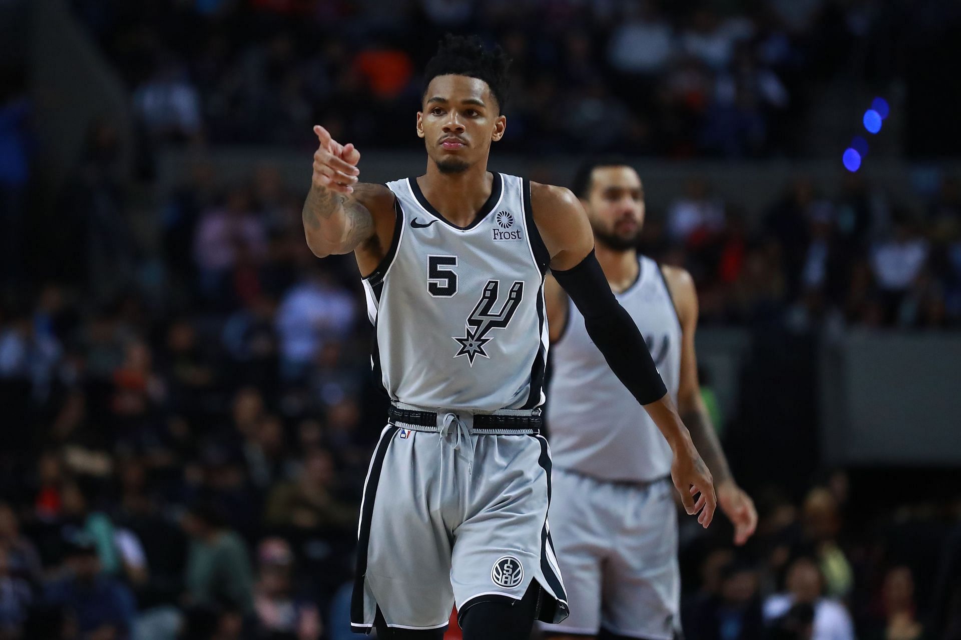 Dejounte Murray of the San Antonio Spurs.