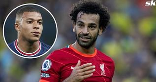 "I love to watch him play" - PSG superstar Kylian Mbappe says Liverpool's Mohamed Salah is 'one of the best players in the world'