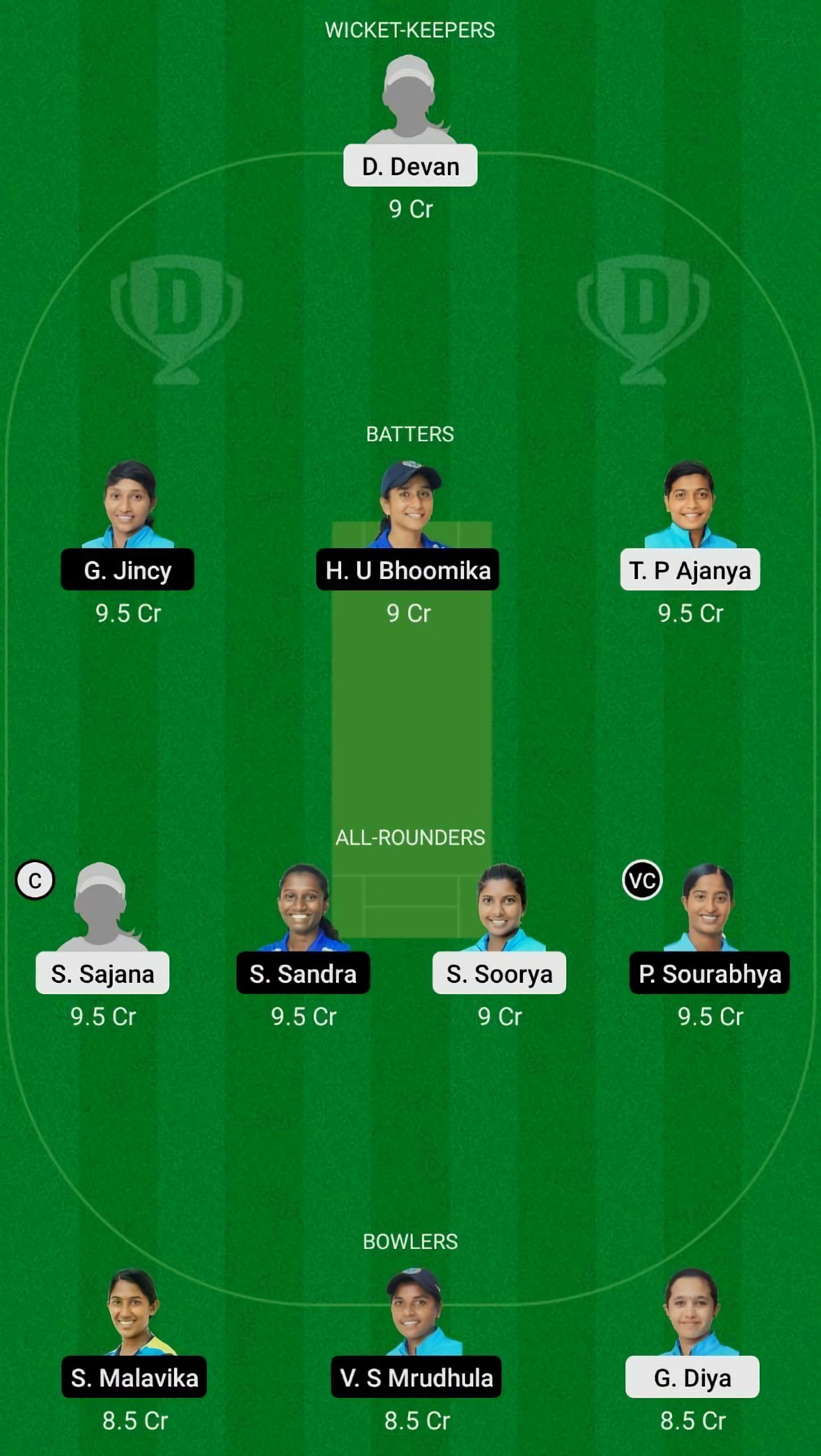 SAP vs AMB Dream11 Fantasy Suggestion #1