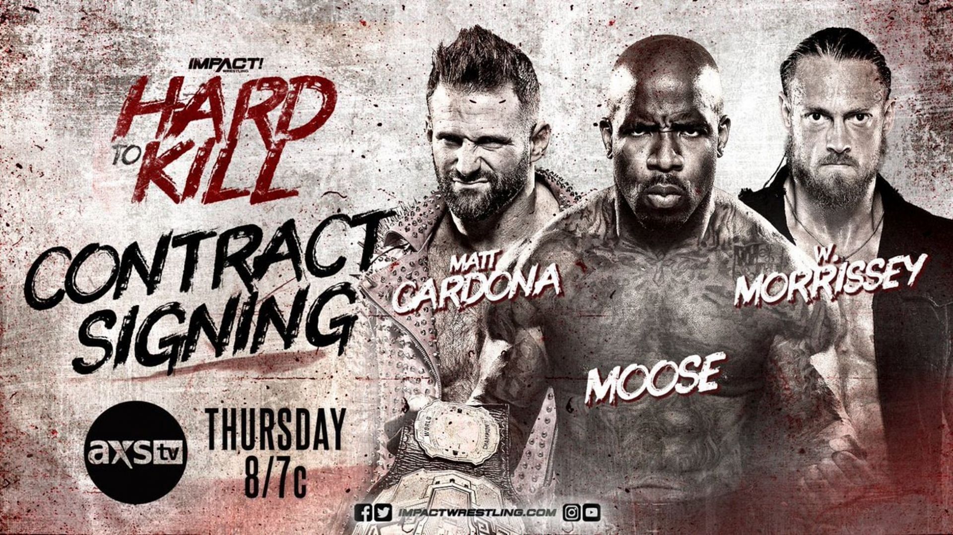 Contract signing ended in chaos on IMPACT Wrestling