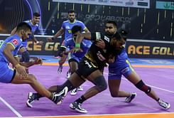 PKL में 6 सीजन के बाद वापसी करने वाले खिलाड़ी का जबरदस्त प्रदर्शन, तमिल थलाइवाज और तेलुगु टाइटंस के बीच रोमांचक मैच टाई