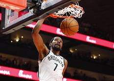 "Damn, I didn't know that" - Kevin Durant is all smiles on learning that he broke Blake Griffin's Little Caesars Arena scoring record
