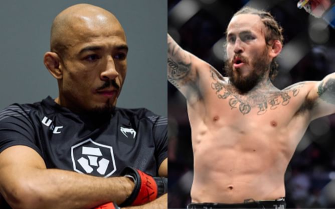 "Be a man and take a 5 rounder with me" - Marlon Vera calls out Jose Aldo for a rematch after the Brazilian's win over Rob Font