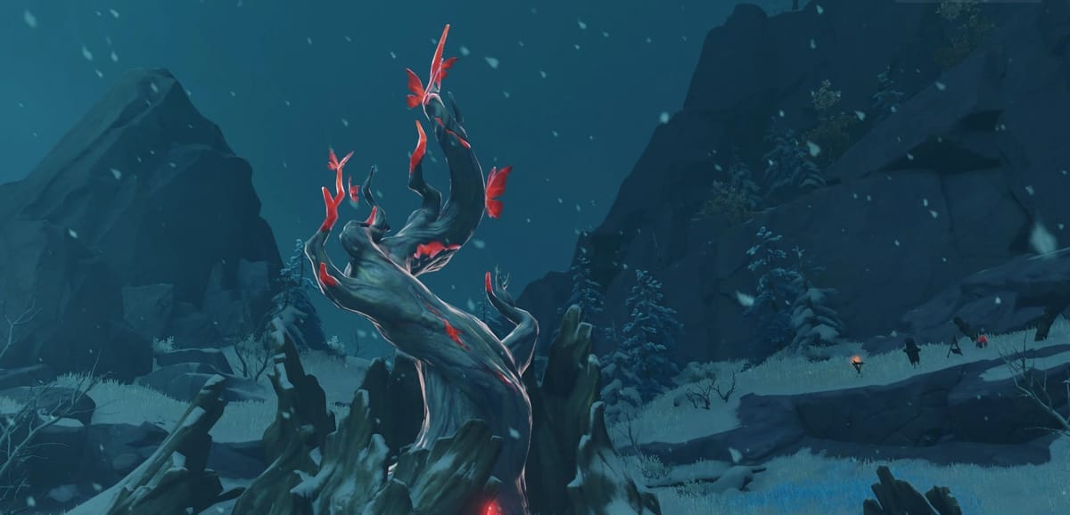 All Crimson Agate locations in Genshin Impact