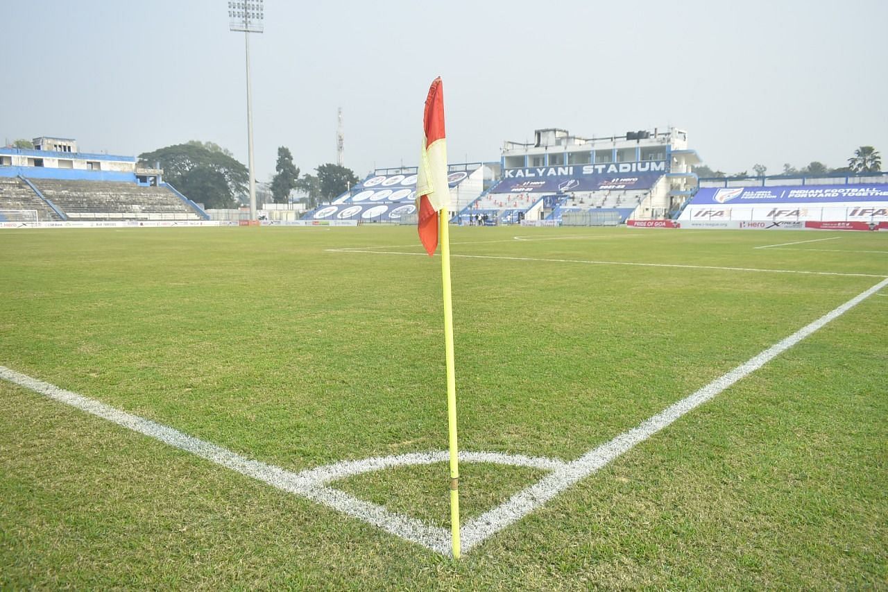 A view of the Kalyani Stadium in Kolkata, West Bengal - Image Courtesy: I-League Twitter