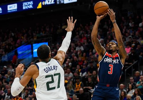 Bradley Beal and the Washington Wizards will host the sizzling Utah Jazz on Saturday night [Photo: The J-Notes]