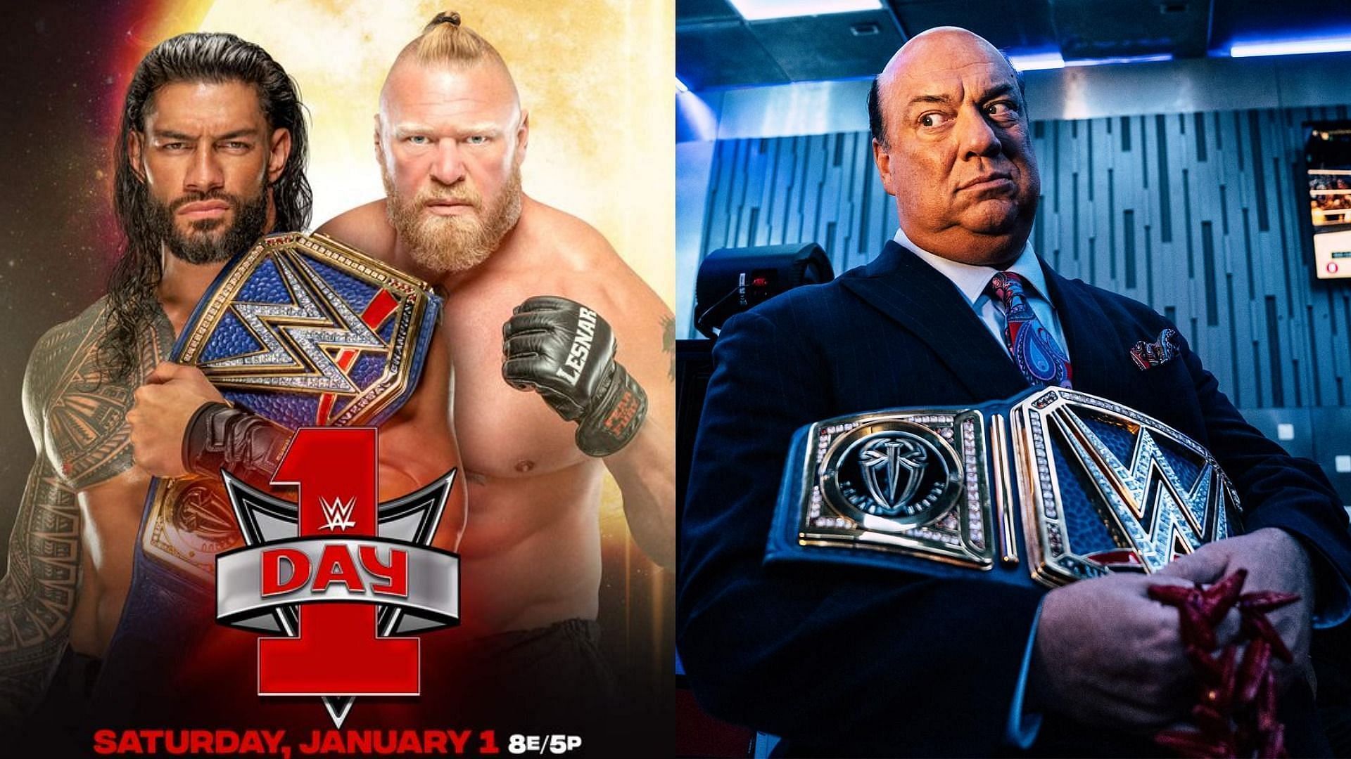 WWE डे 1 (Day 1) पीपीवी में होगा जबरदस्त मुकाबला