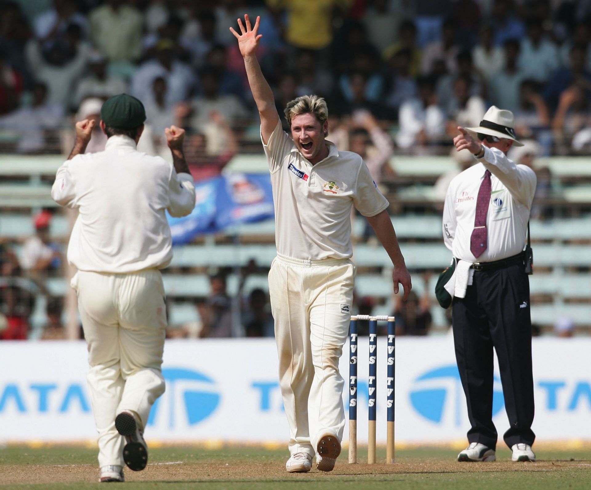 A young Michael Clarke ran through India&#039;s batting lineup at the Wankhede.