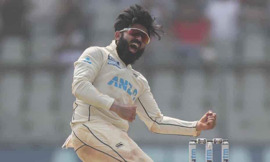 Ajaz patel picked 14 wickets in the second Test against India