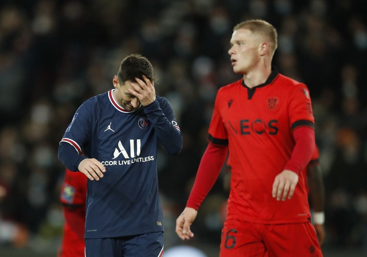 PSG were held goalless by a spirited Nice side.