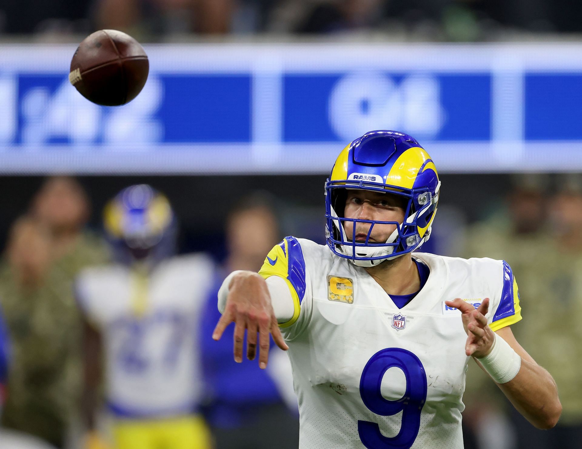 Los Angeles Rams quarterback Matthew Stafford