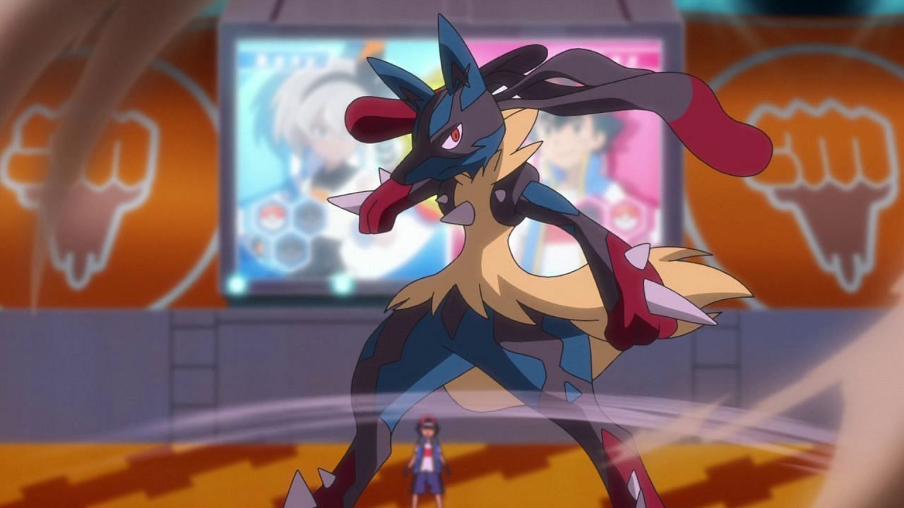 Lucario is one of the few Pokemon capable of Mega Evolution (Image via The Pokemon Company)