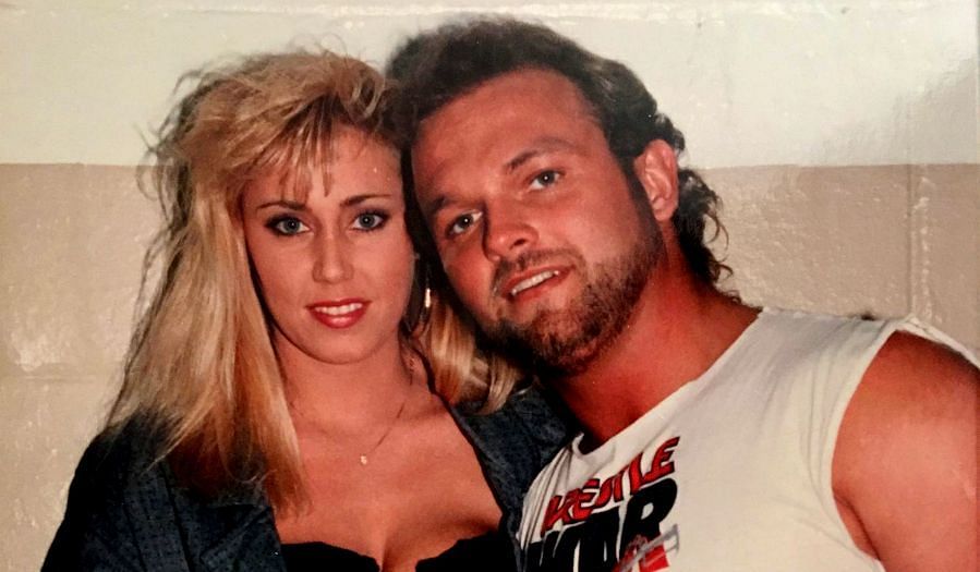 Eddie Gilbert (seen with former wife and manager Missy Hyatt) was a creative force to be reckoned with