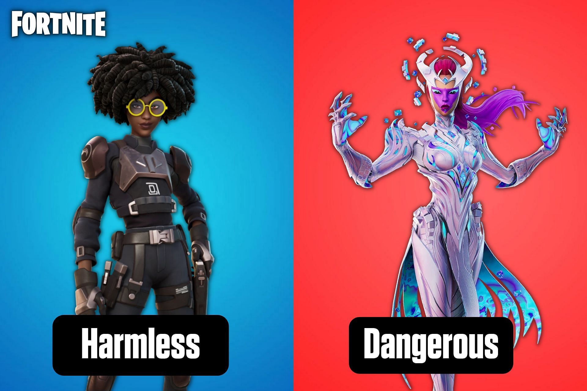 Not every Fortnite villain is powerful (Image via Sportskeeda)